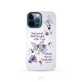And My Soul Shall Be Joyful in the Lord Psalm 35:9 Phone Case iPhone 12 Pro / Tough