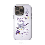 And My Soul Shall Be Joyful in the Lord Psalm 35:9 Phone Case iPhone 14 Pro Max / Tough