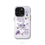 And My Soul Shall Be Joyful in the Lord Psalm 35:9 Phone Case iPhone 15 Pro / Tough