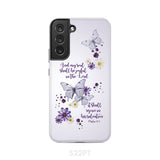 And My Soul Shall Be Joyful in the Lord Psalm 35:9 Phone Case Samsung Galaxy S22 Plus / Tough