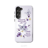 And My Soul Shall Be Joyful in the Lord Psalm 35:9 Phone Case Samsung Galaxy S23 Plus / Tough