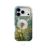 Be Still and Know Dandelion with Butterflies – Psalm 46:10 Christian Phone Case iPhone 17 Pro / Tough Case
