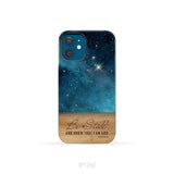 Be Still And Know That I Am God Psalm 46:10 Bible Verse Phone Case iPhone 12 Mini / Tough Case