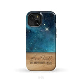 Be Still And Know That I Am God Psalm 46:10 Bible Verse Phone Case iPhone 15 / Tough Case