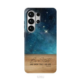 Be Still And Know That I Am God Psalm 46:10 Bible Verse Phone Case Samsung Galaxy S26 Ultra / Tough Case
