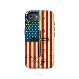 Beautiful American Flag cross phone case iPhone 16e / Tough Case