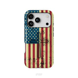 Beautiful American Flag cross phone case iPhone 18 Pro / Tough Case