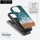 Bible verse phone cases: Isaiah 43:2 When you go through deep waters case