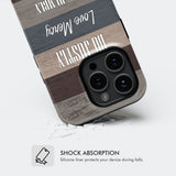 Bible verse phone cases: Micah 6:8 Do justly love mercy walk humbly case