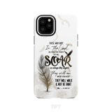 Soar on Wings Like Eagles Isaiah 40:31 Christian Phone Case iPhone 11 Pro / Tough