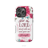 But the Lord stood with me and give me strength 2 Timothy 4:17 phone case iPhone 16 Pro / Tough Case