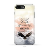 But Those Who Hope in the Lord Will Renew Their Strength Isaiah 40:31 Phone Case iPhone 8 Plus / Tough Case