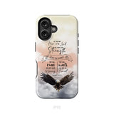 But Those Who Hope in the Lord Will Renew Their Strength Isaiah 40:31 Phone Case iPhone 16 / Tough Case