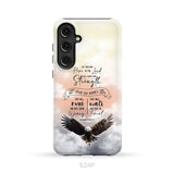 But Those Who Hope in the Lord Will Renew Their Strength Isaiah 40:31 Phone Case Samsung Galaxy S24 Plus / Tough Case