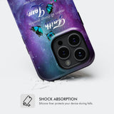 Butterfly faith makes all things possible Christian phone case