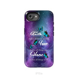 Butterfly Faith Makes All Things Possible Christian Phone Case iPhone 16e / Tough Case