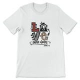 Christian Christmas gifts - Love came down John 3:16 Christmas t-shirt White / S