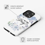 Christian phone case: But first pray case