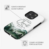 Christian phone case Philippians 4:13 I can do all things through Christ