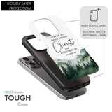 Christian phone case Philippians 4:13 I can do all things through Christ