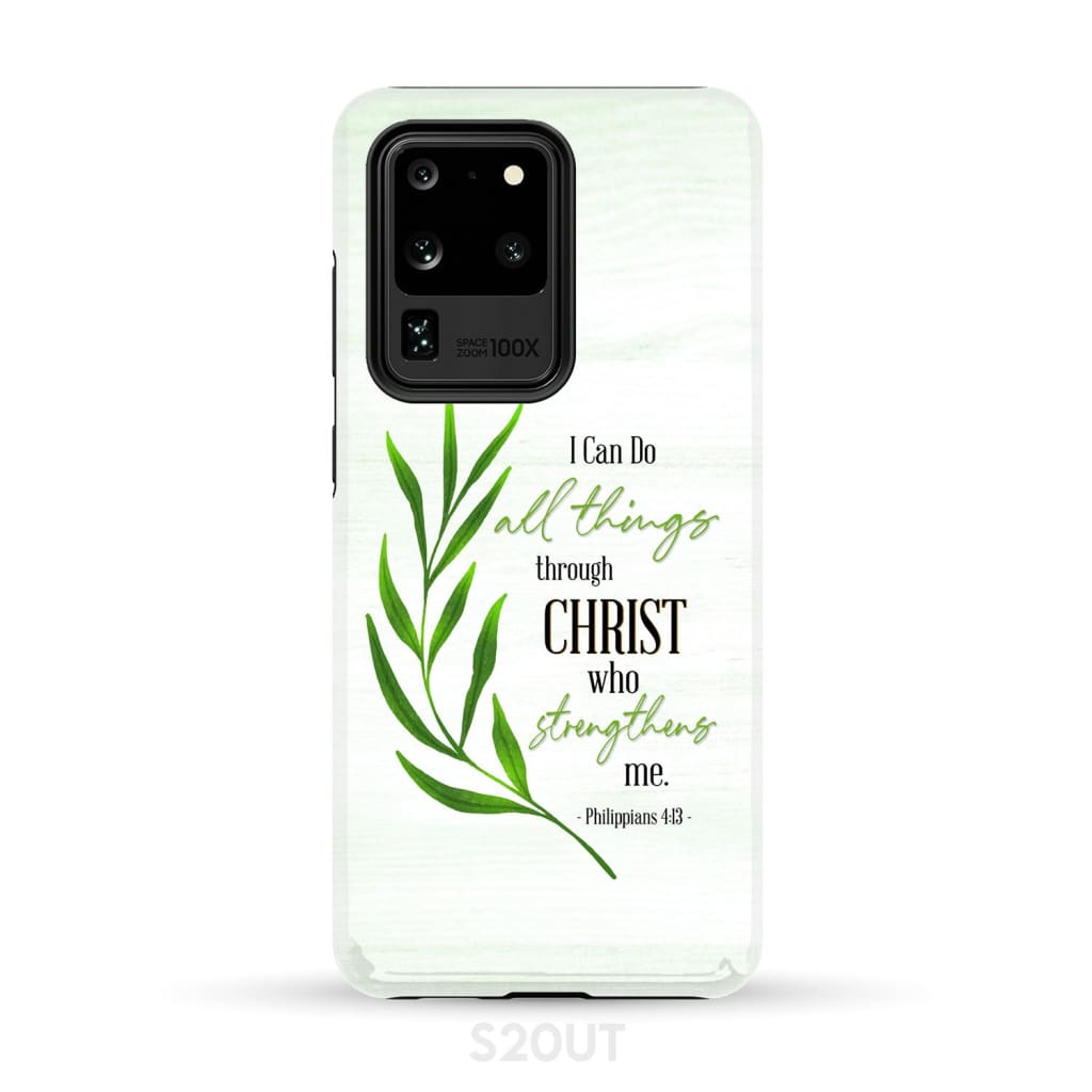 Christian Phone Cases I Can Do All Things Through Christ 51 OFF