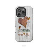 Christian phone case: Start each day with a grateful heart iPhone 16 Pro / Tough Case