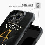 Christian phone cases: 1 Cross 3 Nails 4Given case gifts