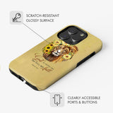 Christian phone cases: God is within her she will not fall sunflower lion case