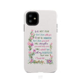 So Do Not Fear for I Am With You Isaiah 41:10 Phone Case iPhone 11 / Tough
