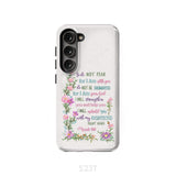 So Do Not Fear for I Am With You Isaiah 41:10 Phone Case Samsung Galaxy S23 (Not FE) / Tough