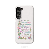 So Do Not Fear for I Am With You Isaiah 41:10 Phone Case Samsung Galaxy S23 Plus / Tough