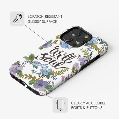 Christian phone cases: It well with my soul case
