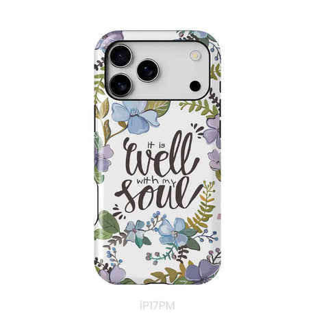 Christian phone cases: It well with my soul phone case iPhone 17 Pro Max / Tough Case
