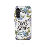 Christian phone cases: It well with my soul phone case Samsung Galaxy S25 / Tough Case