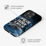 Christian phone cases: John 16:32 I am not alone for my Father is with me case