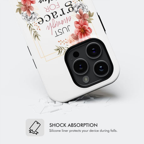 Christian phone cases: Just enough grace for today case
