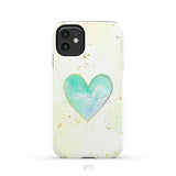 Christian phone cases: Let go and let God phone case iPhone 11 / Tough Case
