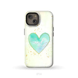 Christian phone cases: Let go and let God phone case iPhone 14 / Tough Case