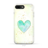 Christian phone cases: Let go and let God phone case iPhone 8 Plus / Tough Case