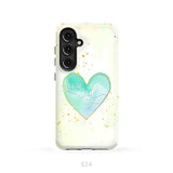 Christian phone cases: Let go and let God phone case Samsung Galaxy S24 / Tough Case