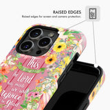 Christian phone cases: This is the day Lord has made Psalm 118:24 case