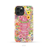 Christian phone cases: This is the day the Lord has made Psalm 118:24 phone case iPhone 11 Pro / Tough Case