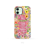 Christian phone cases: This is the day the Lord has made Psalm 118:24 phone case iPhone 12 / Tough Case
