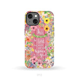 Christian phone cases: This is the day the Lord has made Psalm 118:24 phone case iPhone 13 / Tough Case