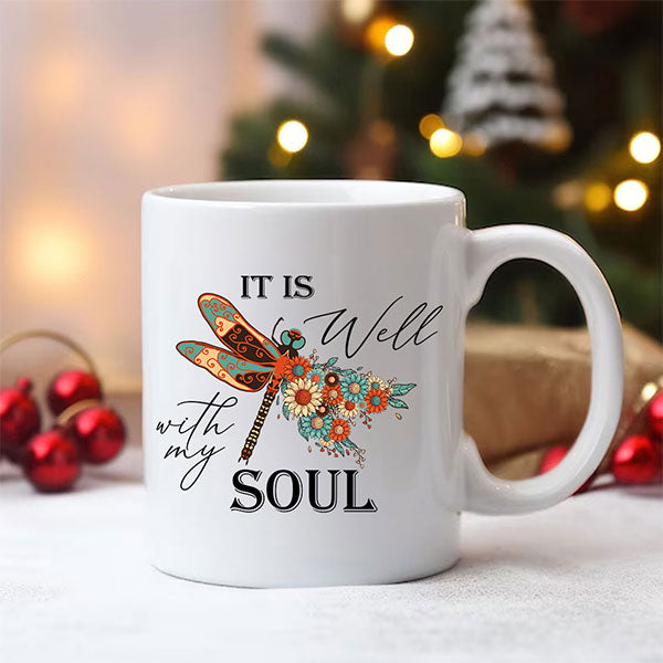Today I Choose Joy James 1:2 Mug, Hummingbird Flower, Christain Coffee Mugs  - Christ Follower Life
