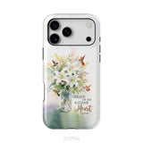 Create in me a clean heart Psalm 51:10 Bible verse phone case iPhone 17 Pro Max / Tough Case