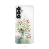Create in me a clean heart Psalm 51:10 Bible verse phone case Samsung Galaxy S26 Plus / Tough Case