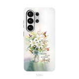 Create in me a clean heart Psalm 51:10 Bible verse phone case Samsung Galaxy S26 Ultra / Tough Case