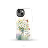 Create in me a clean heart Psalm 51:10 Bible verse phone case iPhone 13 Mini / Tough