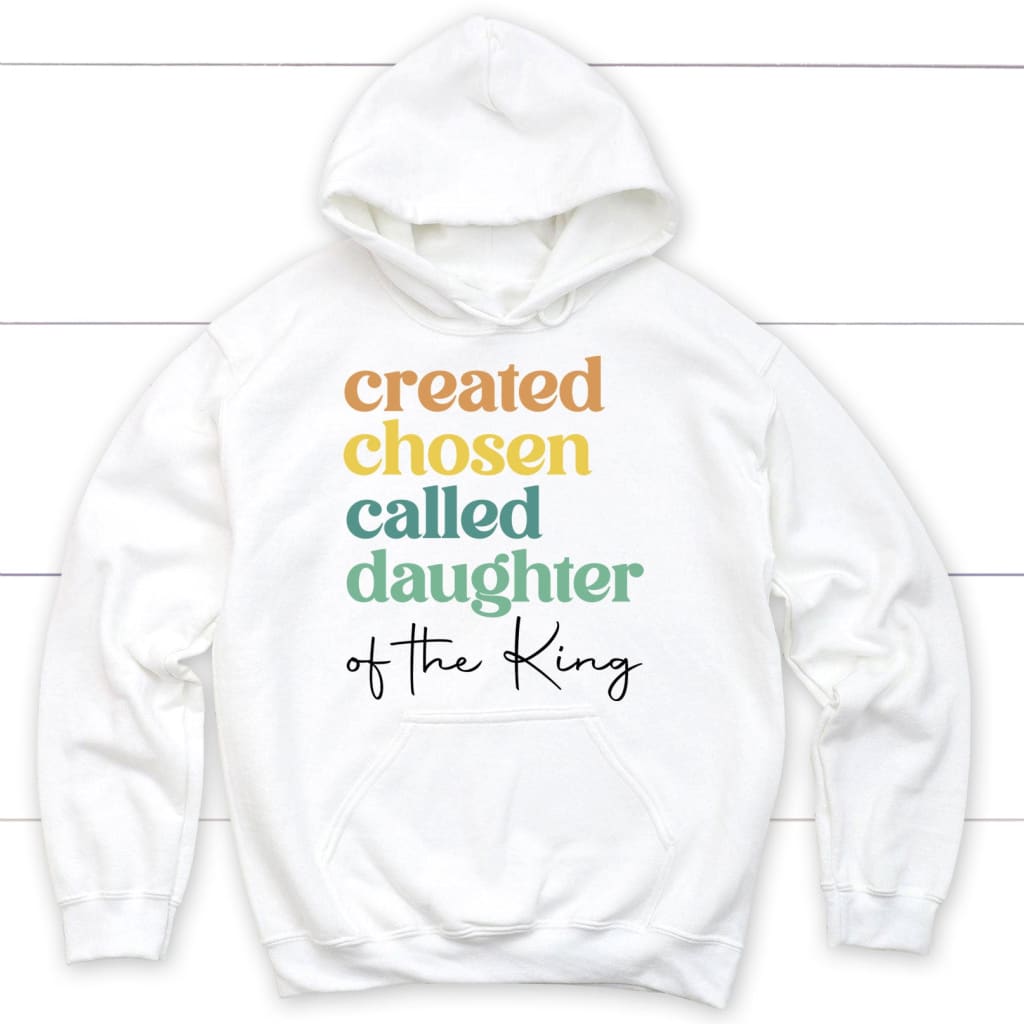 Daughter of The King Bible Verse Hoodie Daughter of The King Bible Verse Hoodie